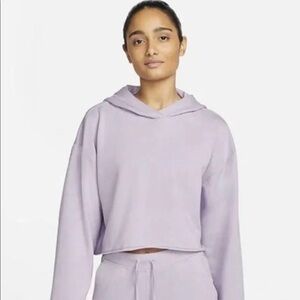 Nike Women’s Yoga Luxe Cropped Pull Over Hoodie